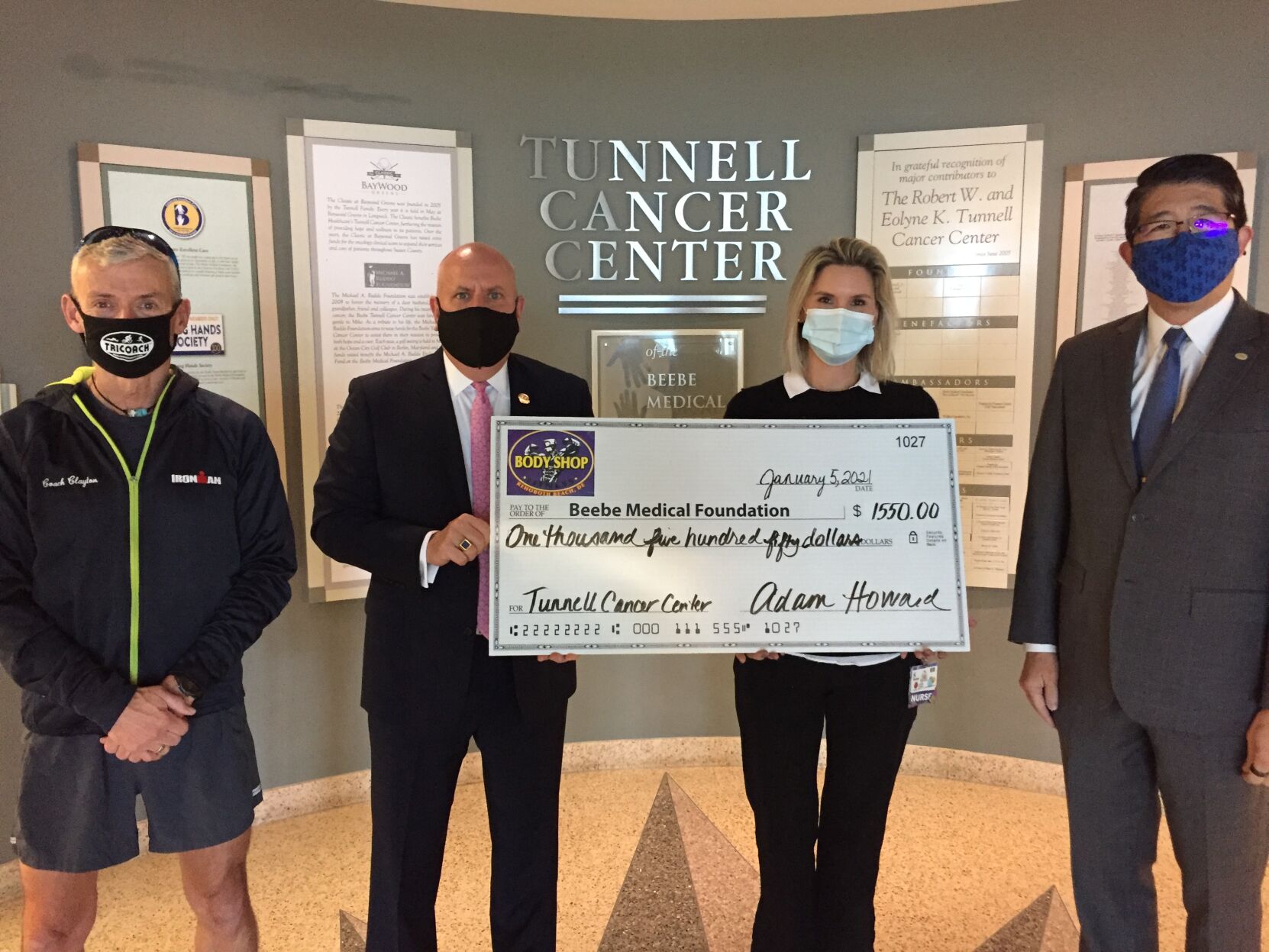 The Body Shop raises funds for Tunnell Cancer Center